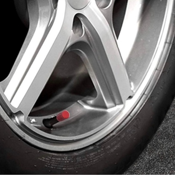 5for$10 Black Mazda Tire Stem Valve Caps Bike & Car Accessories NWT - Picture 3 of 4